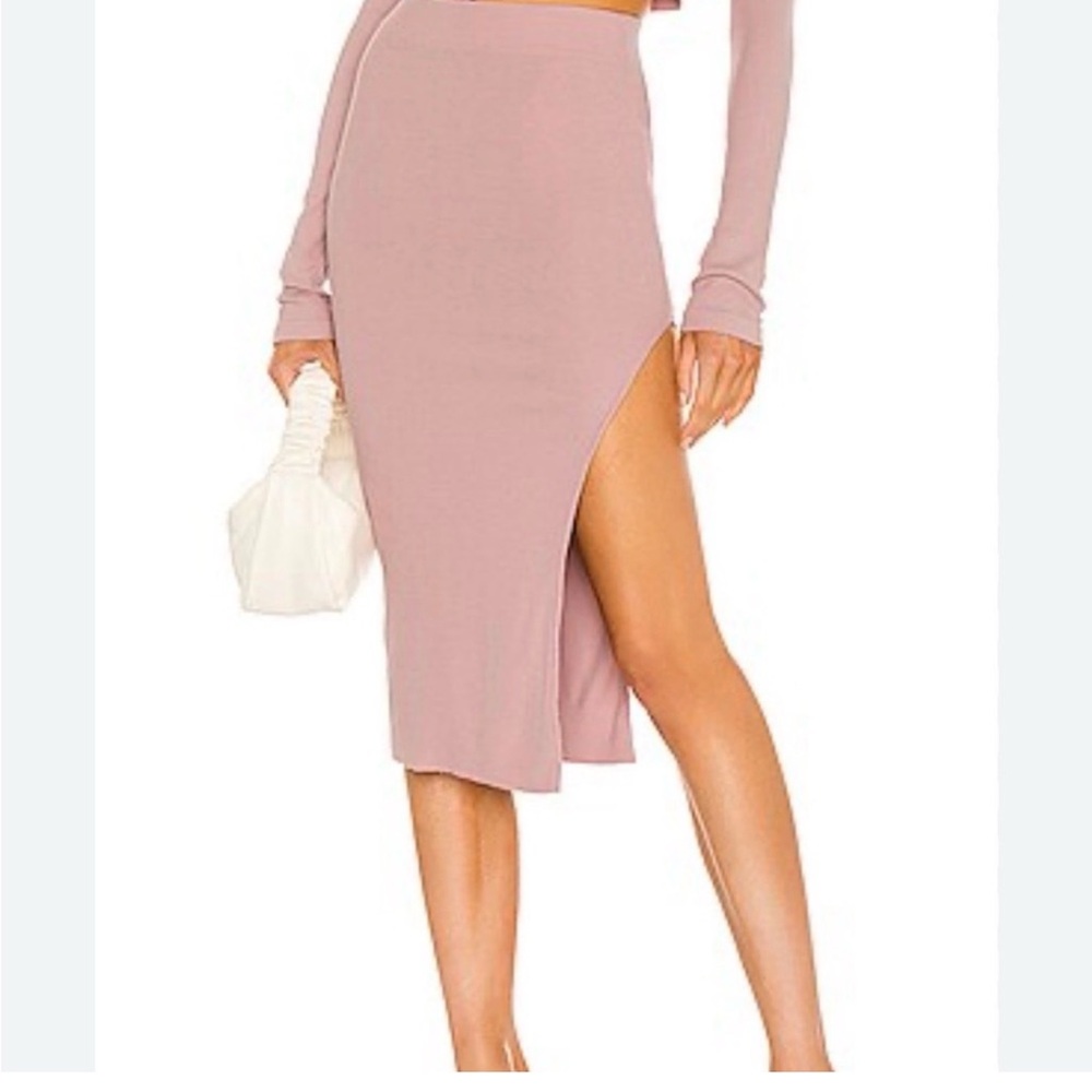 Cotton citizen Melbourne Pink ribbed   Skirt 🆕